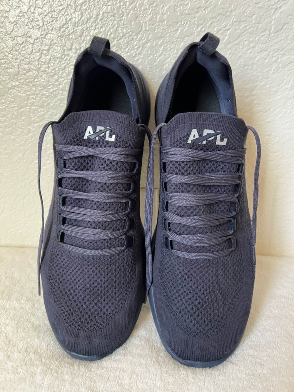 APL TechLoom Breeze Midnight Blue Men's Sneakers - Excellent Condition - Picture 4 of 8